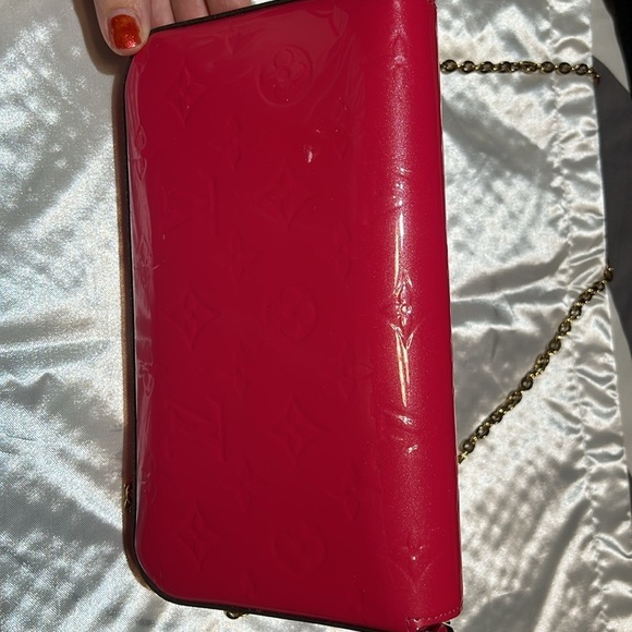 Louis Vuitton Felicie Pochette Rare Pink. Flaw - Picture 12 of 17